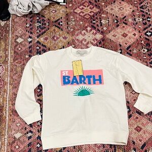 Vintage Havana White Graphic Sweatshirt
